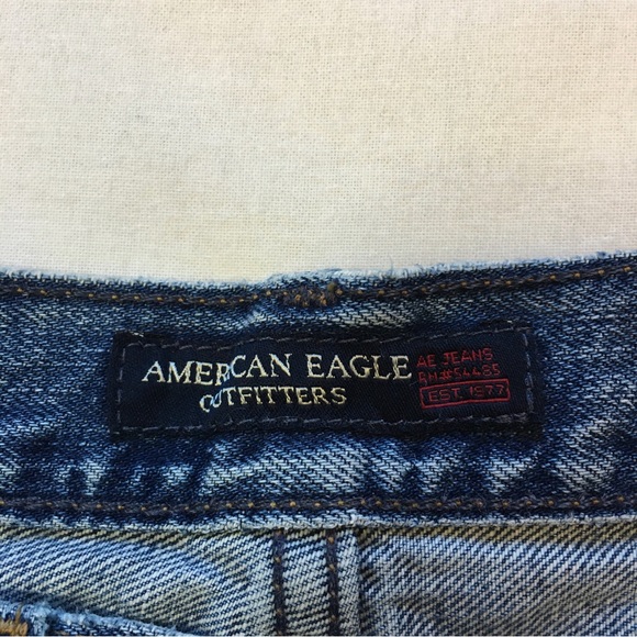 Y2K American Eagle Outfitters Low Rise Flare Jeans, 4 - Picture 9 of 9